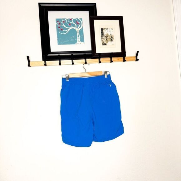 Nike NWOT! Men’s Blue Swim Trunks Recycled Fabric Size Medium - Picture 4 of 9